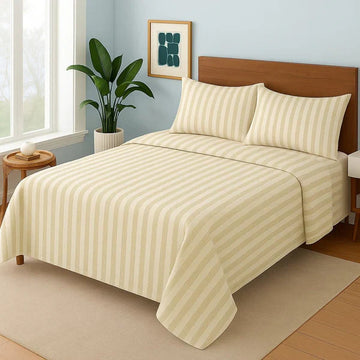 SKIN STRIPE- Bedsheet Set
