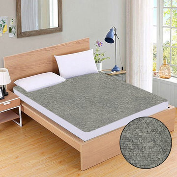 TERRY COTTON PROTECTOR GRAY COLOR FITTED STYLE