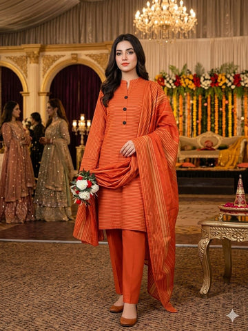 3PC Multani Susi khaadi lawn -03